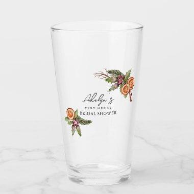 Rustic Christmas Greenery  Glass