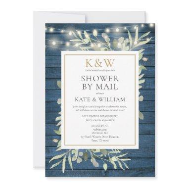 Rustic Couples Shower By Mail Long Distance Invitations