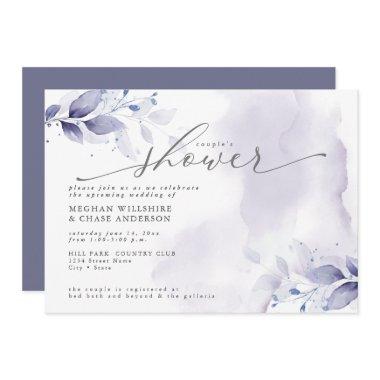 Rustic Couple's Shower Plum Purple Foliage