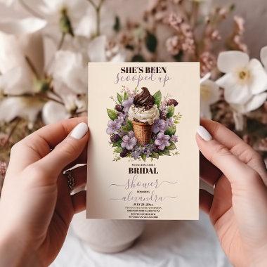 Rustic Elegant Boho Ice Cream