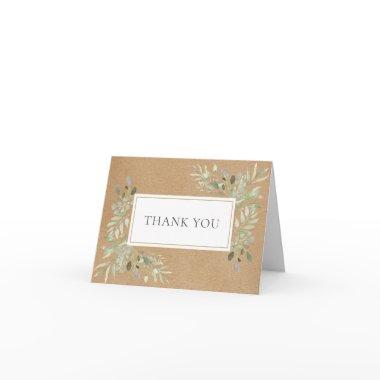 Rustic Eucalyptus Greenery Thank You