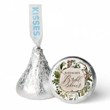 Rustic farmhouse barn botanical bridal shower hershey®'s kisses®