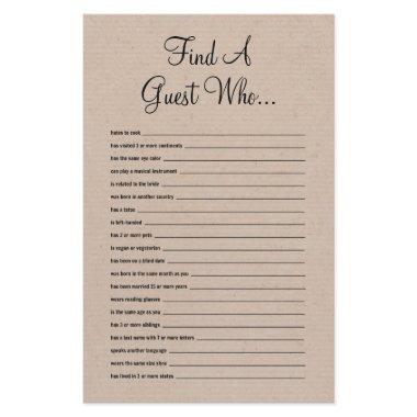 Rustic Find The Guest  Game