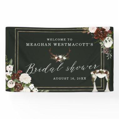 Rustic Florals | Bridal Shower Welcome Banner