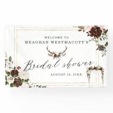 Rustic Florals | Bridal Shower Welcome Banner