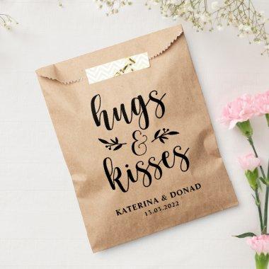 Rustic Hugs & Kisses Wedding | Bridal Shower Favor Bag