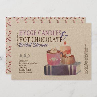 Rustic HYGGE BRIDAL Shower or ANY EVENT KRAFT Invitations
