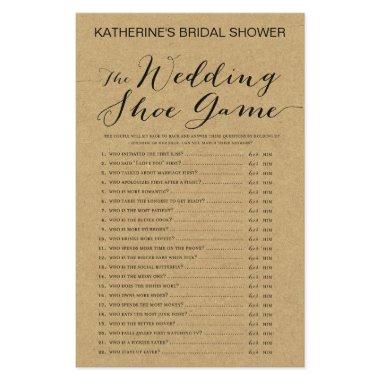 Rustic Kraft  Game PRINTED