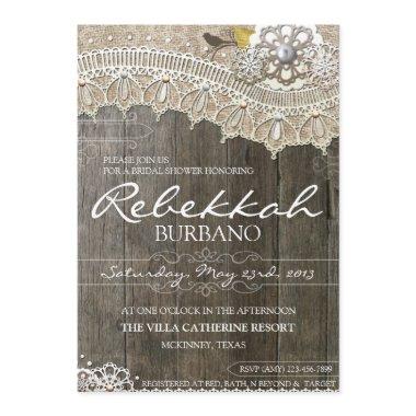 Rustic Lace Wood