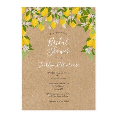 Rustic Lemon Blossom Greenery