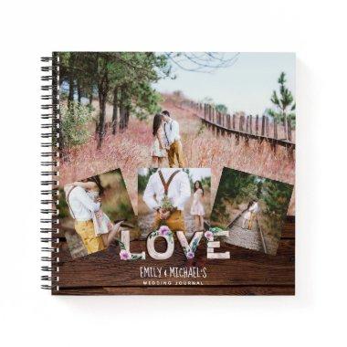 Rustic Love Lilac Wedding  Photos Notebook