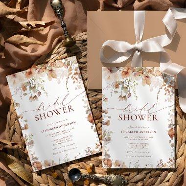 Rustic Neutral Boho Floral