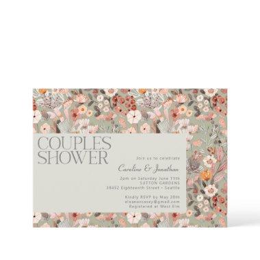 Rustic Sage Botanical Boho Couples Shower