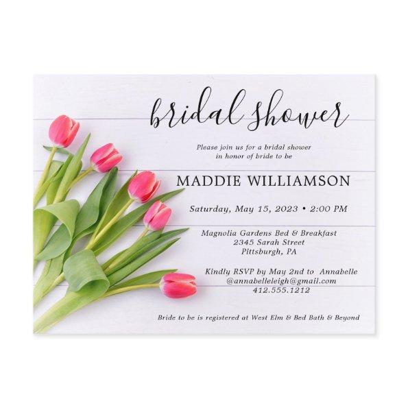 Rustic Spring Tulips