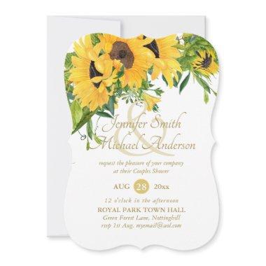Rustic Sunflower  Ampersand Couples