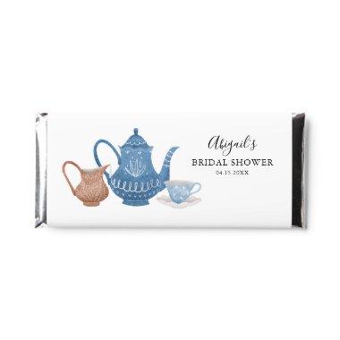 Rustic Tea Party Bridal Shower Hershey Bar Favors