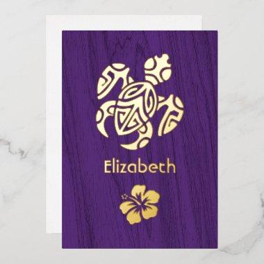 Rustic Tropical  Foil