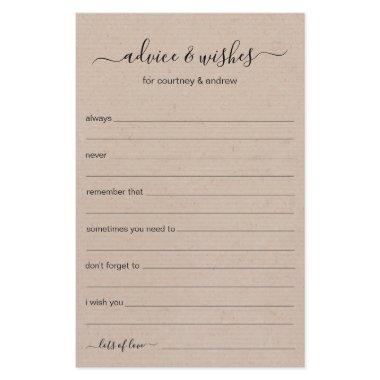 Rustic Wedding Advice and Wishes