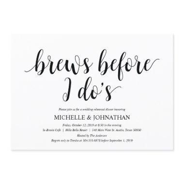 Rustic Wedding Rehearsal Dinner Invitation