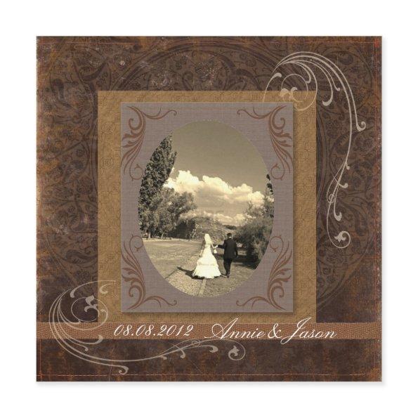 rustic western country steampunk wedding
