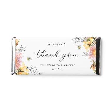 Rustic Wildflower a Sweet Thank You  Hershey Bar Favors