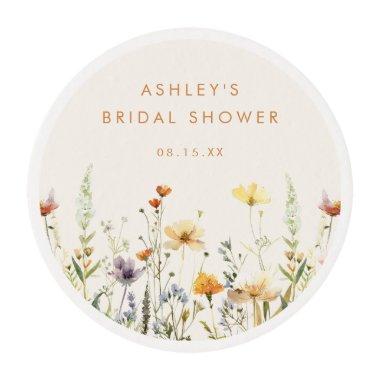 Rustic Wildflower  Edible Frost Edible Frosting Rounds