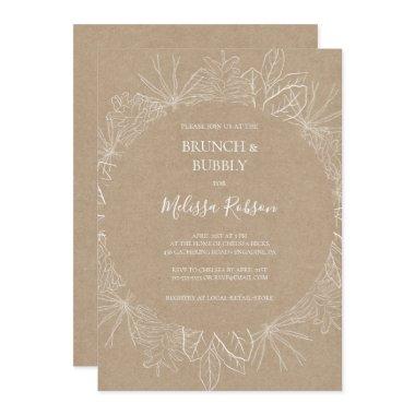 Rustic Winter | Kraft Brunch and Bubbly Shower