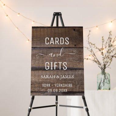 Rustic Wood Country Script  and Gifts Foam Board