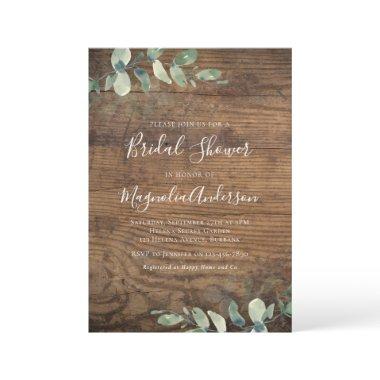 Rustic Wood Eucalyptus