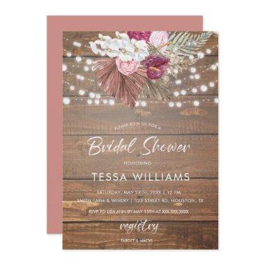 Rustic Wood Floral
