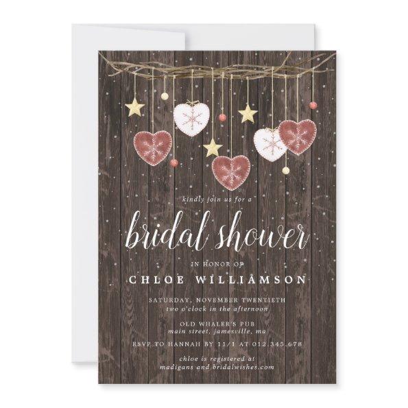 Rustic Wood Folk Art Heart