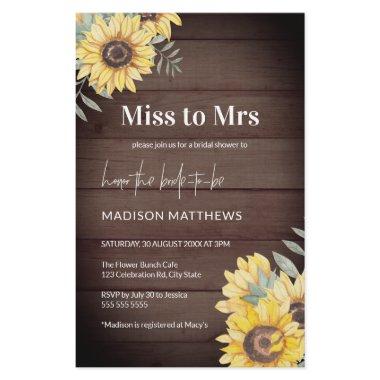 Rustic Wood Sunflower