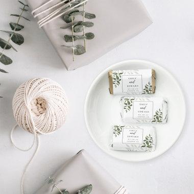 Sage Green and White Floral Wedding Favor