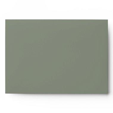 Sage Green Envelope