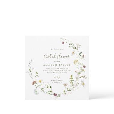 Sage Green Wildflower Rustic Boho