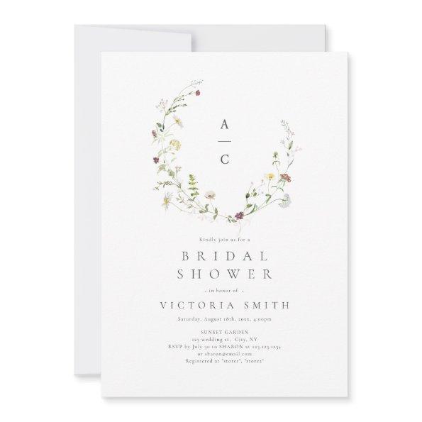 Sage Green Wildflower Rustic Boho