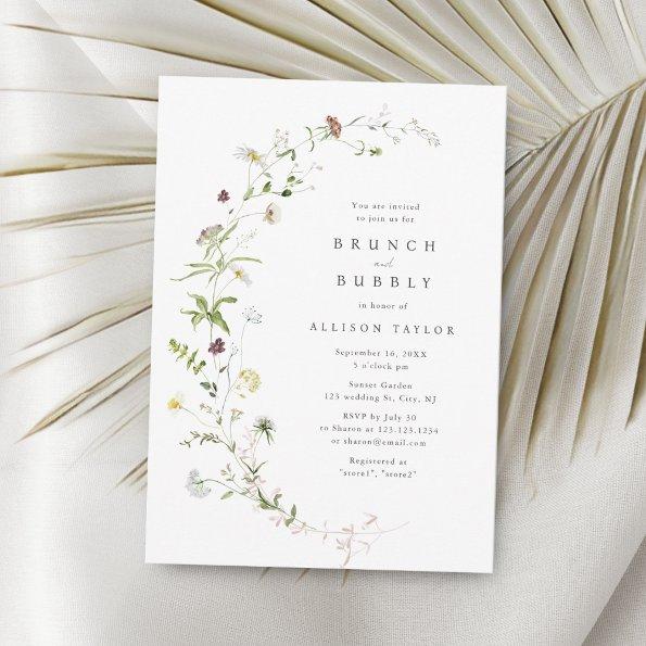 Sage Green Wildflower Rustic Boho