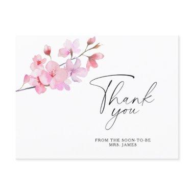 Sakura - bridal shower thank you Invitations