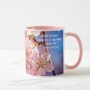 Sakura In The Tree Shade Mug