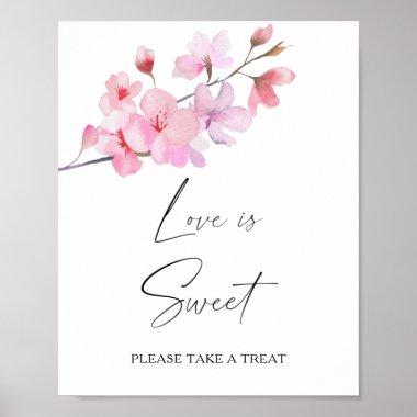sakura - love is sweet take a treat poster