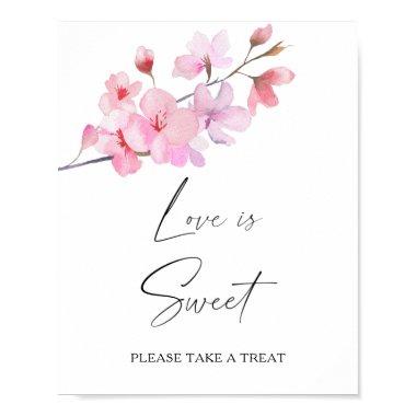 sakura - love is sweet take a treat poster