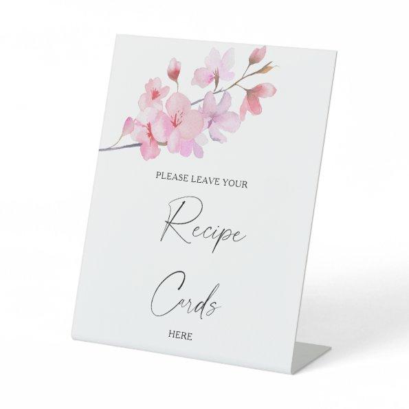 Sakura - Your recipe  here Poster Pedestal Sign
