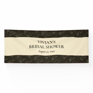 Sample Calligraphy Text Pattern  Banner