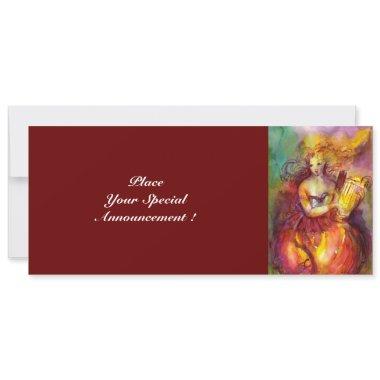 SAPHO , bright red yellow green