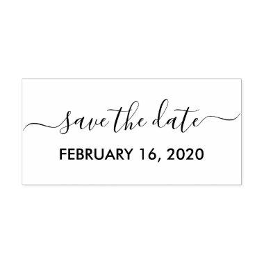 Save The Date Rubber Stamp