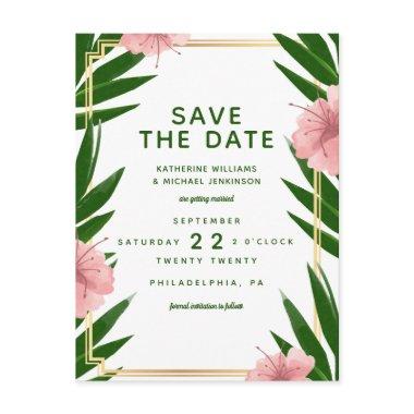Save The Date | Tropical Wedding Post