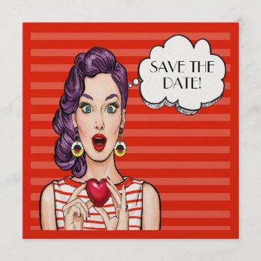 Save the Date Valentine / Shower Party Invitations