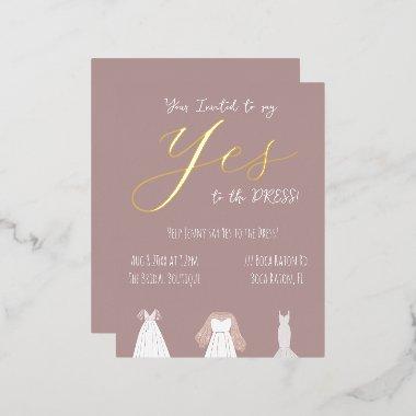 Say Yes To The Dress Bridal foil