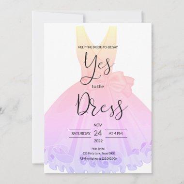 Say Yes To The Dress Invitations