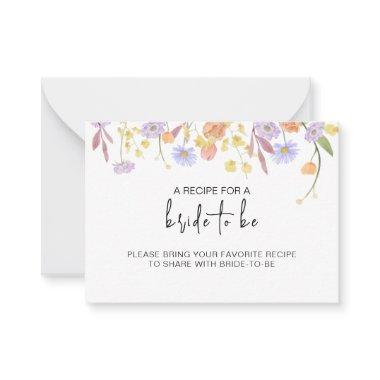 Scabiosa Wildflower  Recipe Request Note